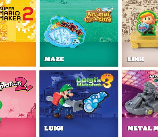 Los personajes de Nintendo llegan a Burger King