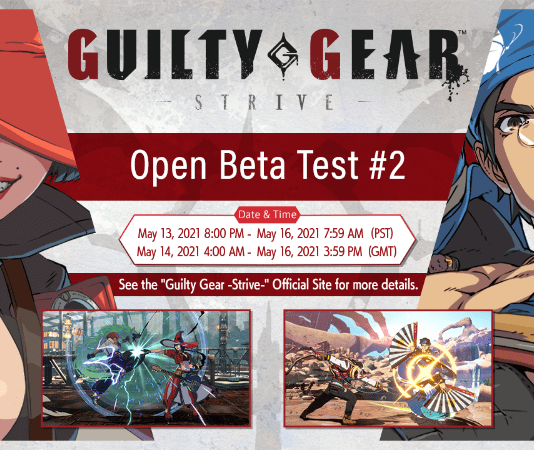 Guilty Gear -Strive- regresa con una nueva Beta Abierta en mayo
