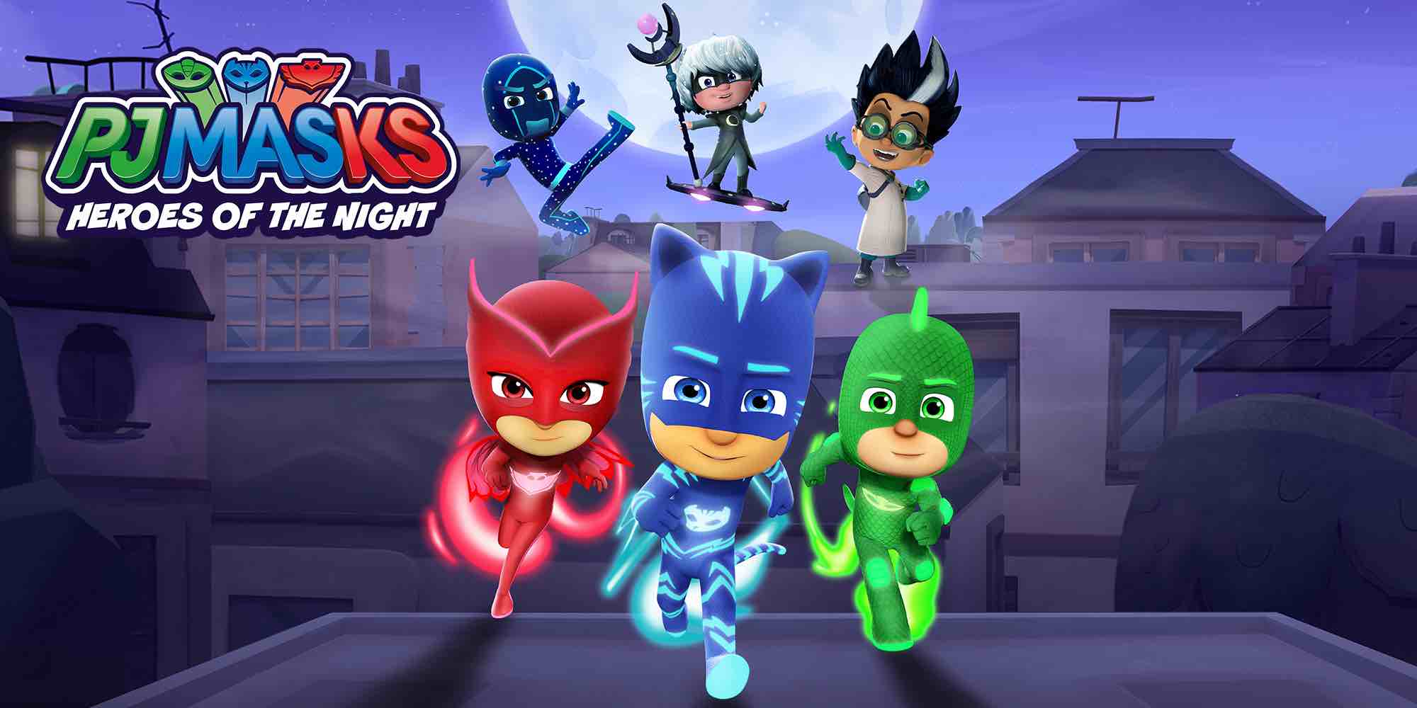 mostrar director tratar con Saca el pijama: PJ Masks Heroes of the Night llegará en otoño a PC y  consolas - AllGamersIn