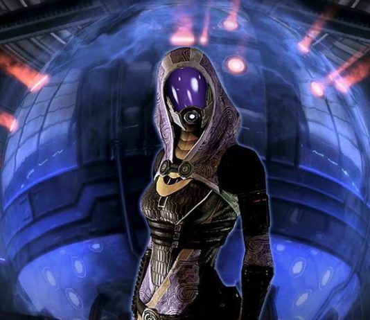Mass Effect Legendary Edition corrige la fotografía enmarcada del rostro de Tali