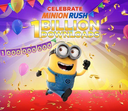 ¡Mi esbirro favorito! Minion Rush llega a mil millones de descargas