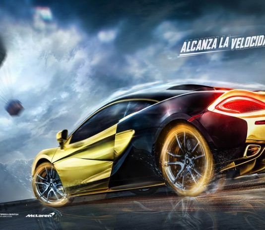 PUBG MOBILE se asocia con McLaren para que podamos conducir el modelo 570S Coupé