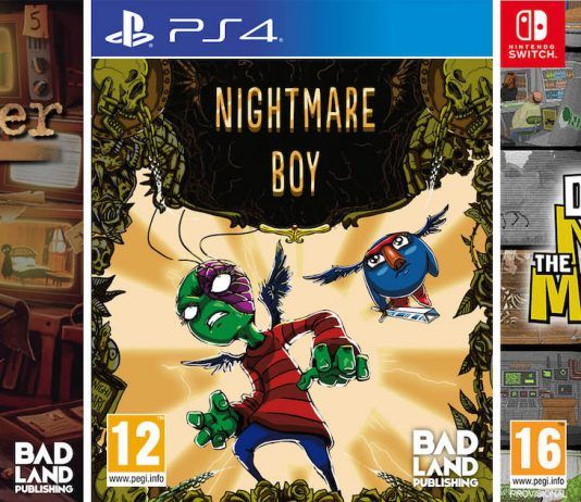 BadLand lanza hoy ediciones físicas de Do Not Feed the Monkeys y Beholder en Switch y Nightmare Boy en PS4