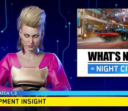 CD Projekt ofrece detalles del parche 1.3 de Cyberpunk 2077, que tendrá sus primeros DLCs
