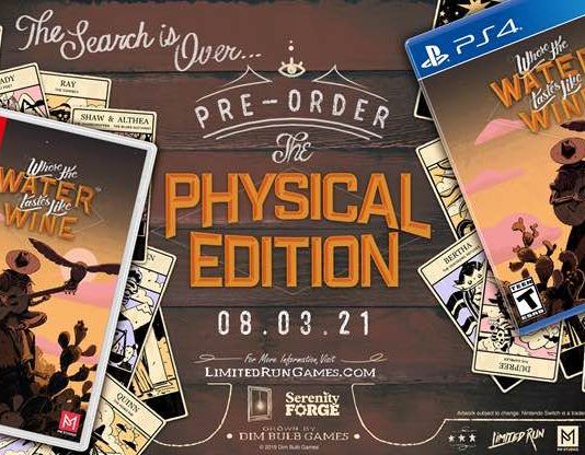 Where the Water Tastes Like Wine estrena hoy varias ediciones físicas