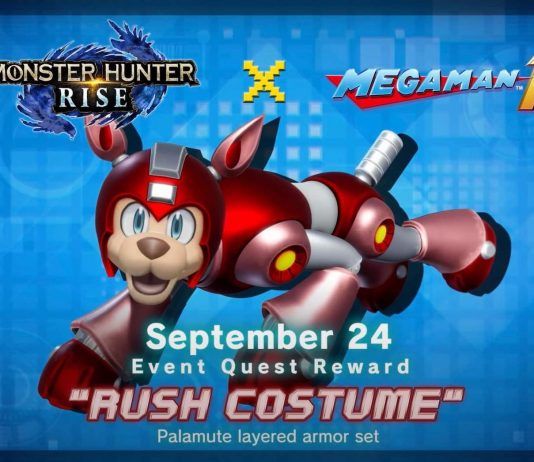 Rush de Mega Man será protagonista del próximo crossover de Monster Hunter Rise