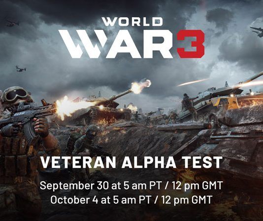 World War 3 estrenará un "Veteran Alpha Test" para los que lo compraron anticipadamente