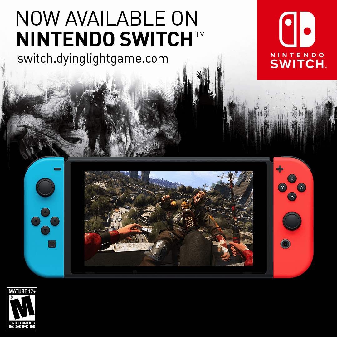 Metropolitano Restricción escocés Dying Light Platinum Edition ya corre y salta en Nintendo Switch -  AllGamersIn