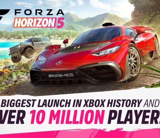 Forza Horizon 5 es el lanzamiento más grande en la historia de Xbox con 10 millones de jugadores