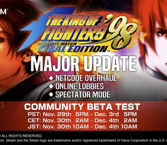 The King of Fighters '98 Ultimate Match Final Edition mejora aún más con su actualización de invierno