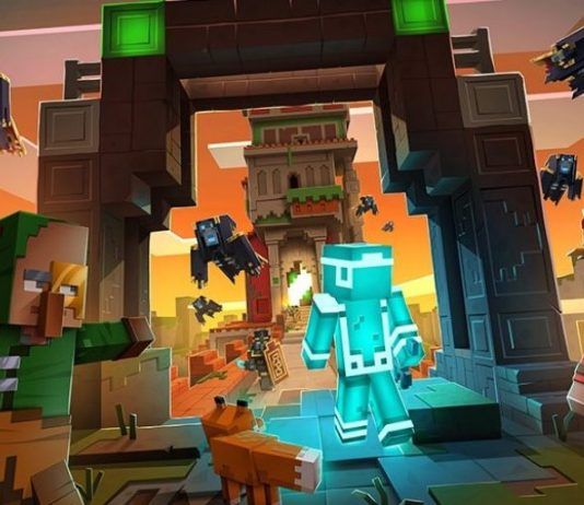 Minecraft Dungeons recibirá en diciembre su primera aventura de la temporada: "Cloudy Climb"