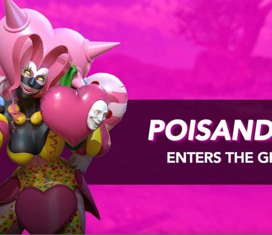 ¡La reina de los dulces está lista para luchar! Poisandra llegará pronto a Power Rangers: Battle for the Grid