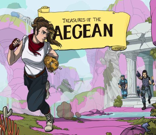 Treasures of the Aegean, inspirado en los cómics clásicos europeos, llegará en unos días a PC y consolas