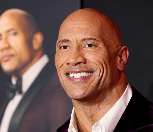 Dwayne “La Roca” Johnson trabaja en la película de un videojuego