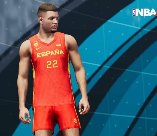NBA 2K22 lucirá la camiseta de la Selección Española de Baloncesto por primera vez