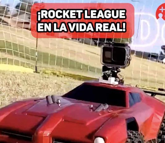 ¡Rocket League en la vida real! Un fan recrea las partidas con coches RV