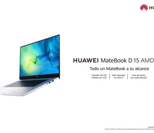 Huawei renueva el MateBook D 15 con los nuevos procesadores AMD Ryzen