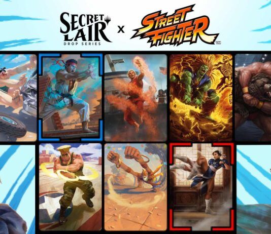 Magic: The Gathering tendrá cartas inspiradas en personajes clásicos de Street Fighter II