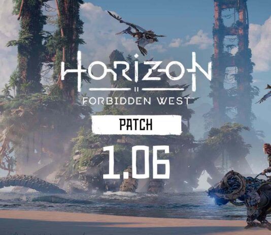 Horizon Forbidden West recibe el parche 1.06 con varias correcciones