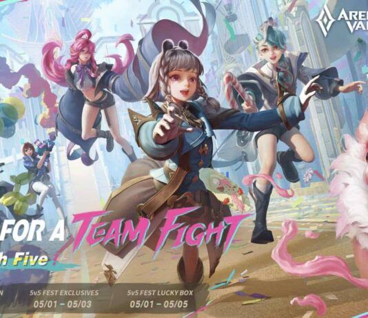 El MOBA Arena of Valor apostará por el evento 5v5 Fest en mayo