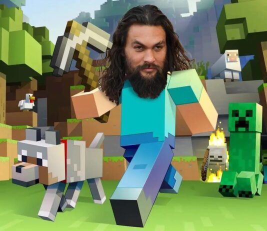 Jason Momoa se confirma para la adaptación al cine de Minecraft