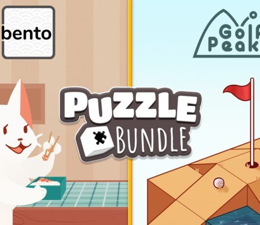 El nuevo Puzzle Bundle (inbento y Golf Peaks) ya a la venta en la eShop de Nintendo Switch