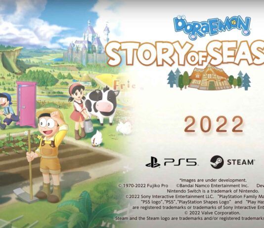 Se anuncia DORAEMON STORY OF SEASONS: Friends of the Great Kingdom para PC, Switch y PS5