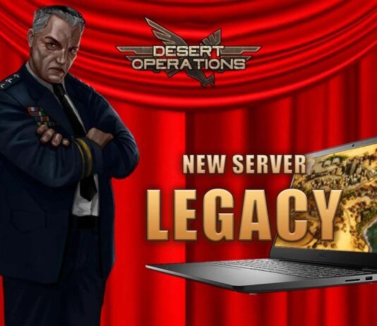 Desert Operations tendrá nuevo servidor "Legacy" para los comandantes más competitivos