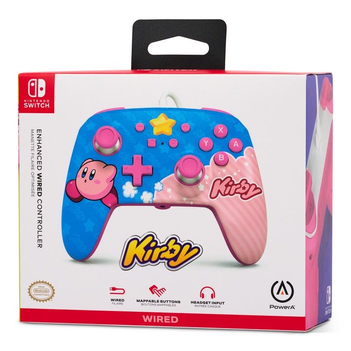 PowerA presenta mando y funda inspirados en los 30 años de Kirby