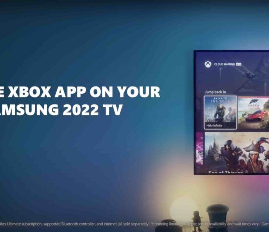 La aplicación de Xbox ya está disponible en los Samsung Smart TV 2022