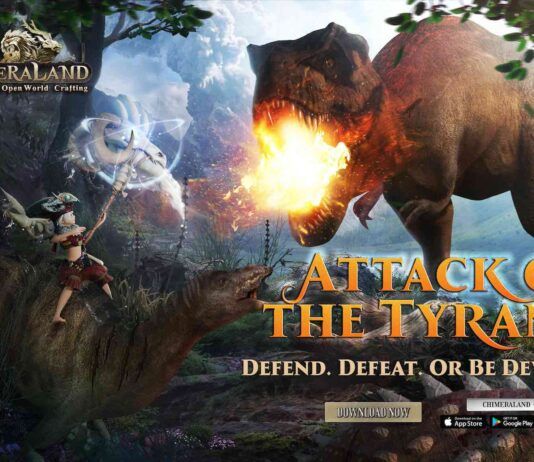 Chimeraland estrena su nueva actualización "Attack of the Tyrant" en PC y móviles