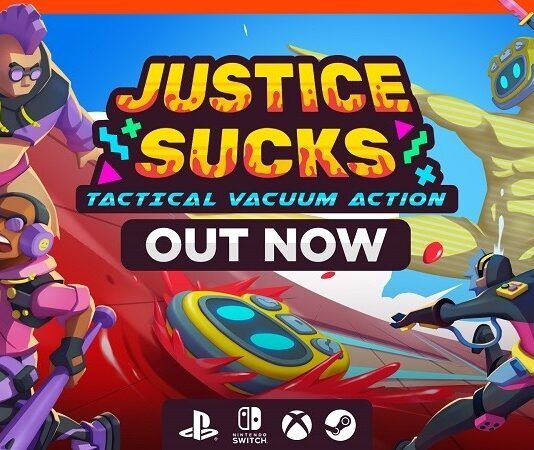 Libera el robot aspirador asesino... JUSTICE SUCKS: Tactical Vacuum Action ya está disponible