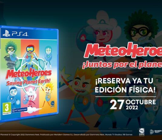 MeteoHeroes: ¡Juntos por el planeta! tendrá edición física y llegará en octubre