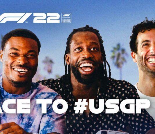 Estrellas de la NBA y la NHL se suman al reto Ricciardo Hot Lap de F1 22