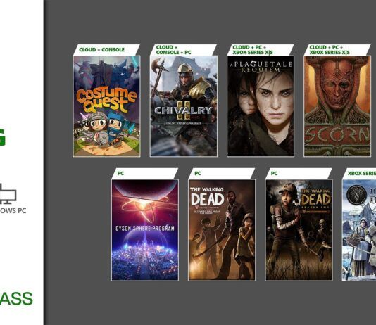 Anunciada la primera tanda de Xbox Game Pass para Octubre Xbox Game Pass