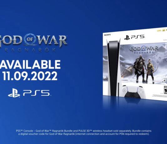 Playstation anuncia un bundle de PS5 con God of War Ragnarök