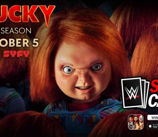 Chucky, icono del terror, trae emociones y escalofríos a WWE SuperCard