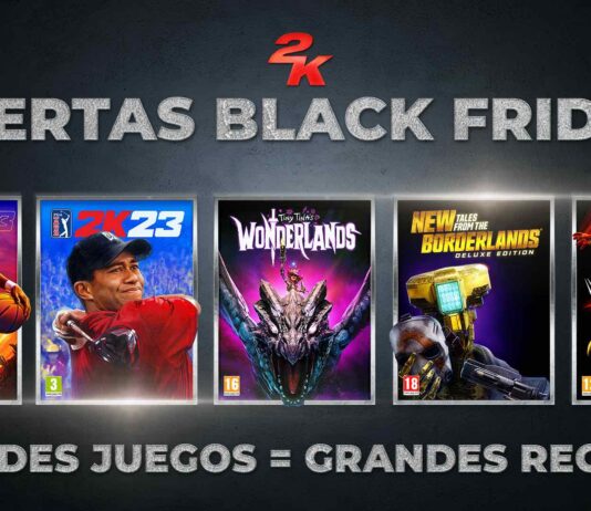 2K detalla sus ofertas por el Black Friday y el Cyber Monday