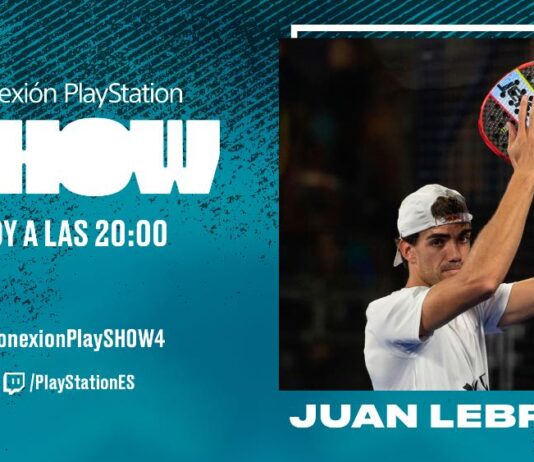 Juan Lebrón, campeón mundial de Padel, protagonista del Conexión Playstation Show de esta noche