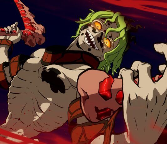 Gyūtarō llega a Guardianes de la Noche -Kimetsu No Yaiba- Las Crónicas de Hinokami como personaje jugable Gyūtarō Kimetsu No Yaiba Guardianes de la Noche