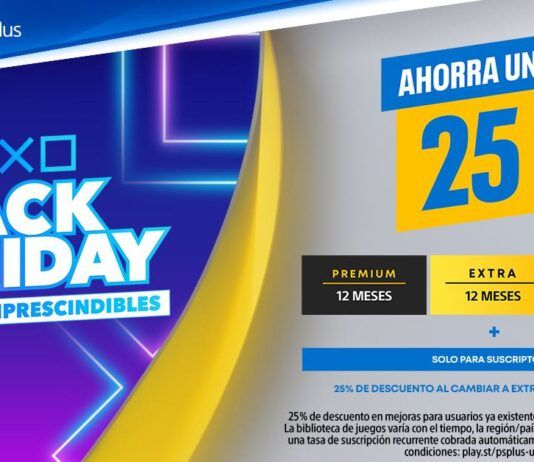 Sony lanza grandes descuentos en las suscripciones a PS Plus por el Black Friday