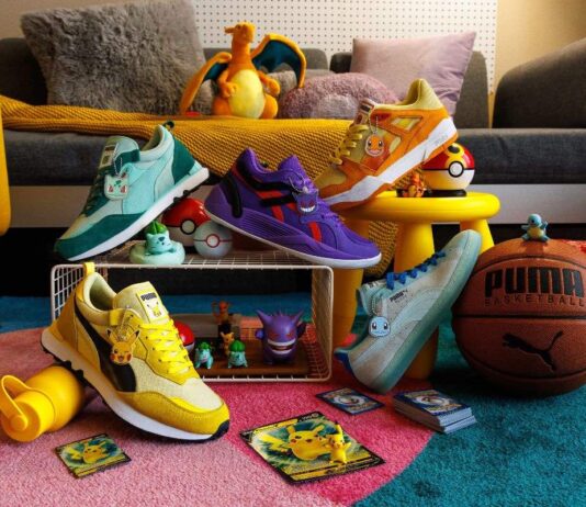 PUMA y The Pokémon Company International anuncian su colección de ropa y calzado