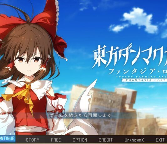 Touhou DANMAKU KAGURA Phantasia Lost, el juego rítmico de Touhou también llegará a Switch