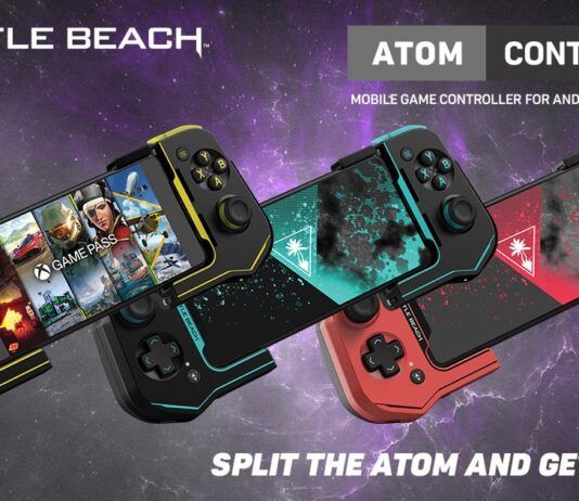 Más control para tu móvil: Ya está a la venta el Turtle Beach Atom Controller