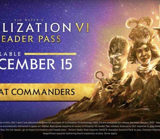 El Pack Grandes Comandantes ya está disponible en Civilization VI