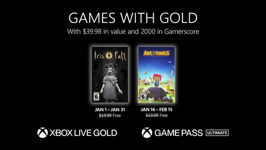 Games With Gold Enero 2023