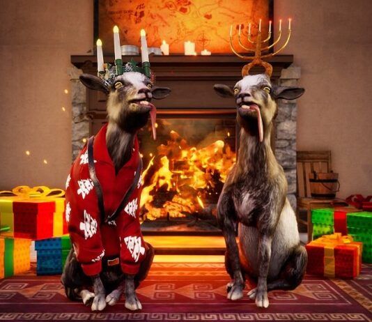 Goat Simulator 3 estrena su primera actualización: "The Mandatory Holiday Update"
