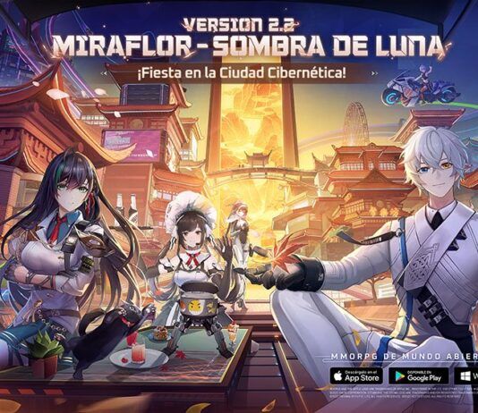La actualización "Miraflor - Sombra de Luna" llegará este mes a Tower of Fantasy