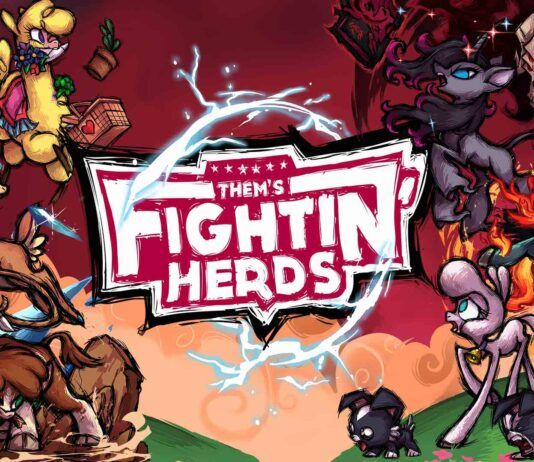 El Toro Texas se prepara para pegarse en Them's Fightin' Herds