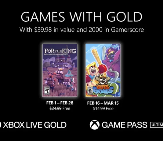 Anunciados los Games With Gold del mes de febrero Games With Gold